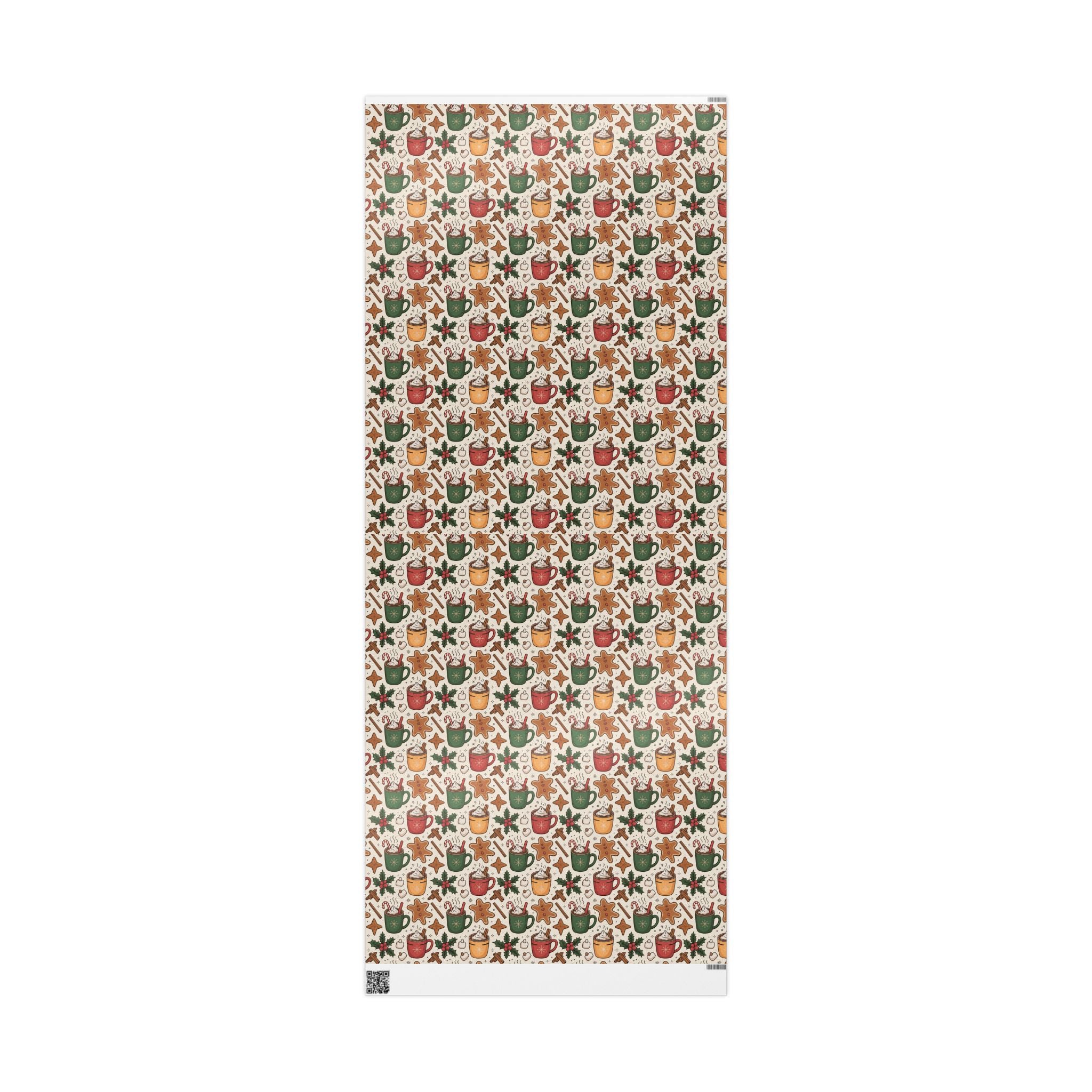 Christmas Themed Wrapping Paper - Festive Holiday Gift Wrap, Cute Wrapping Paper for Birthdays, Special Occasions, Eco-Friendly Options