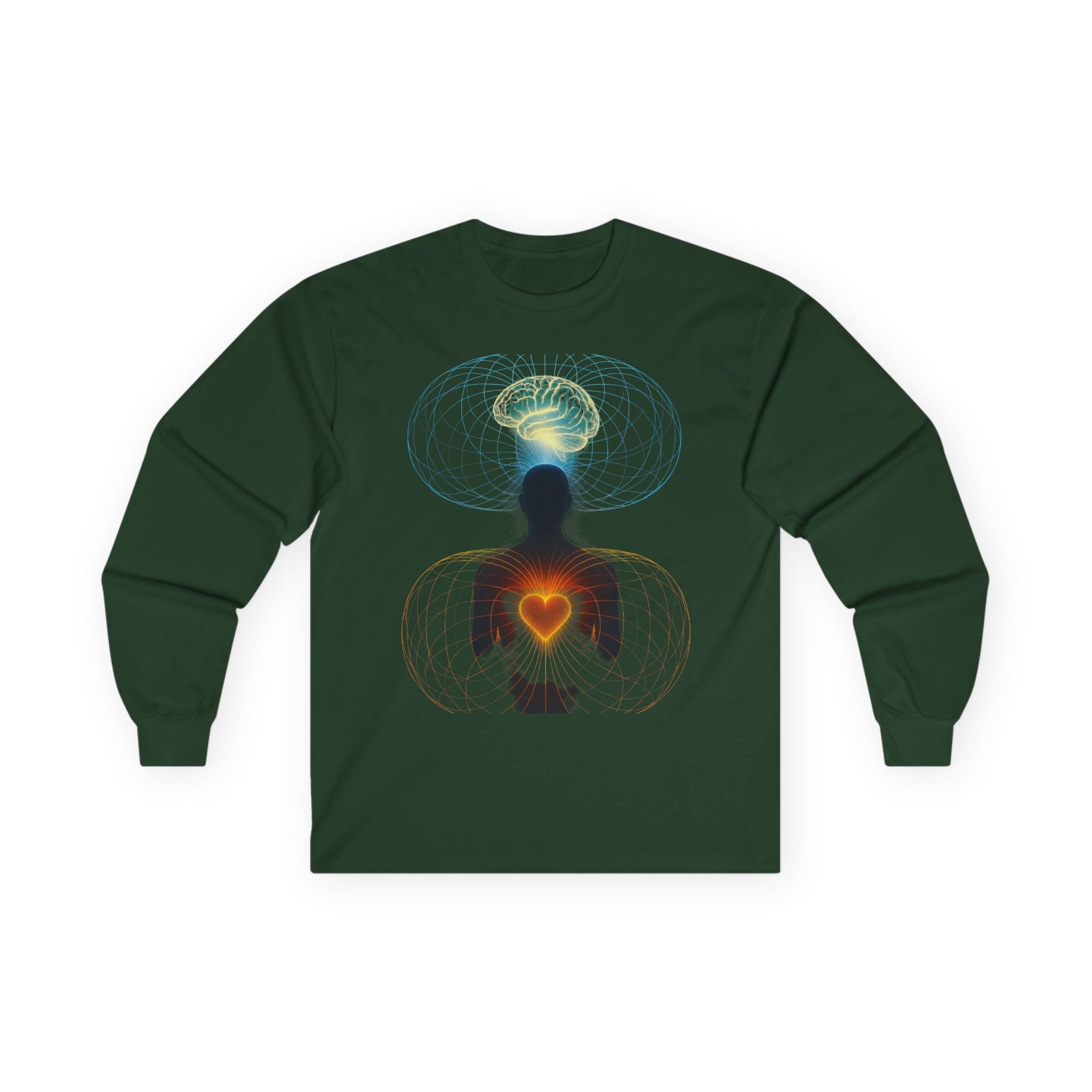 Mindful Energy Unisex Long Sleeve Tee, Spiritual Shirt, Gift for Yoga Lovers, Meditation Apparel, Conscious Living Clothing, Heart [...]