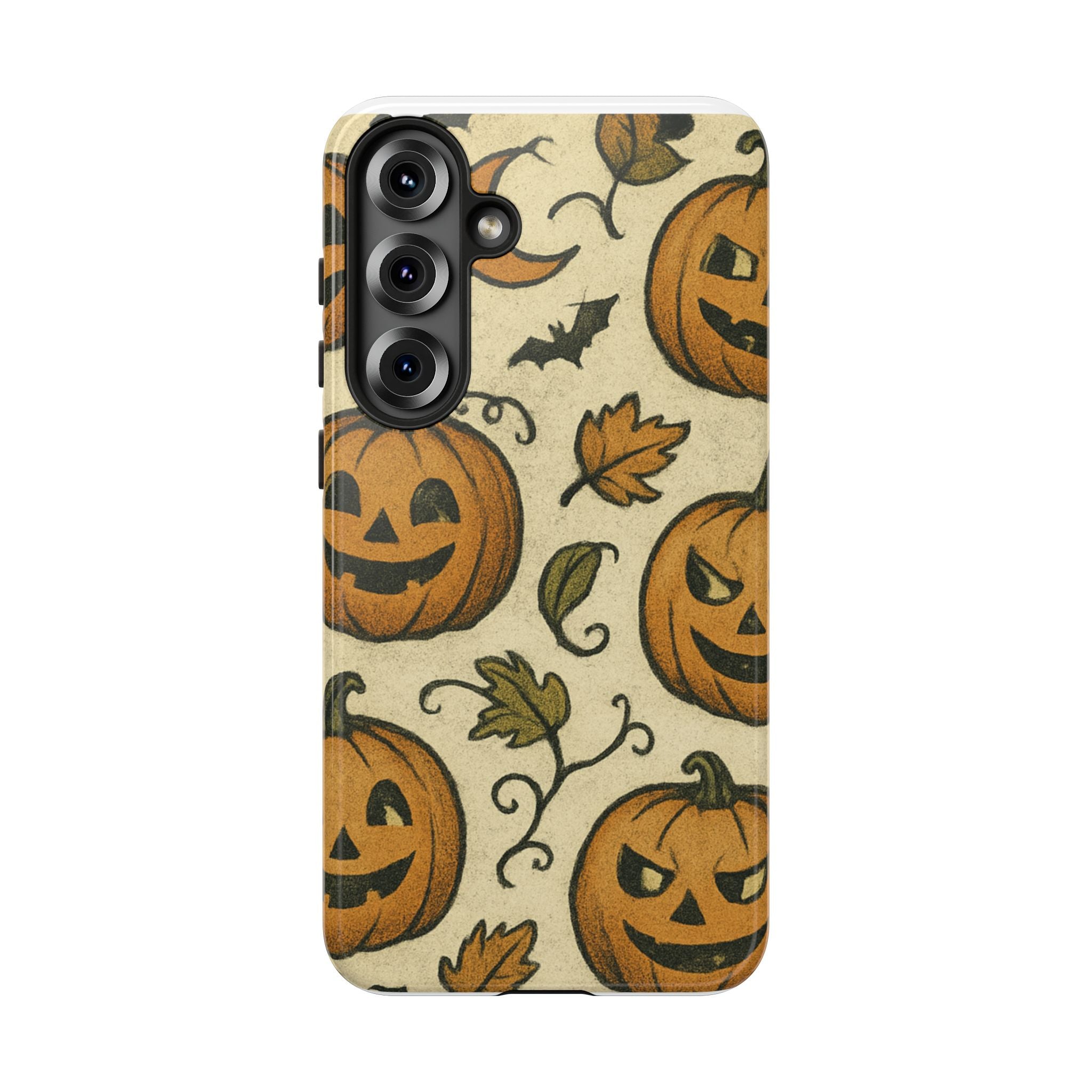 Phone Case - Pumpkin Fun Halloween Design