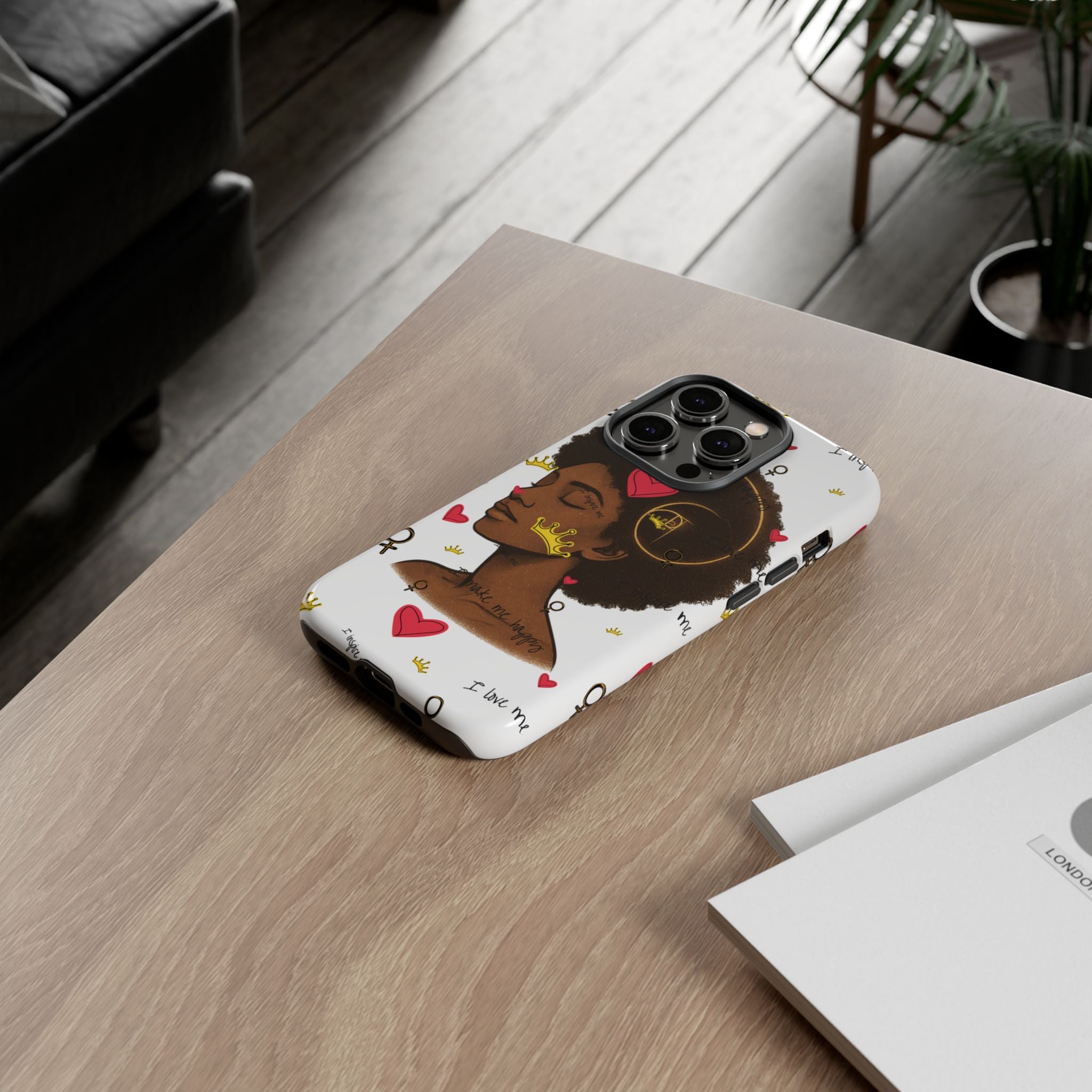 Empowering Phone Case, Inspirational Phone Cover, Unique Gift for Friends, Self-Love Affirmation, Affirmation Case