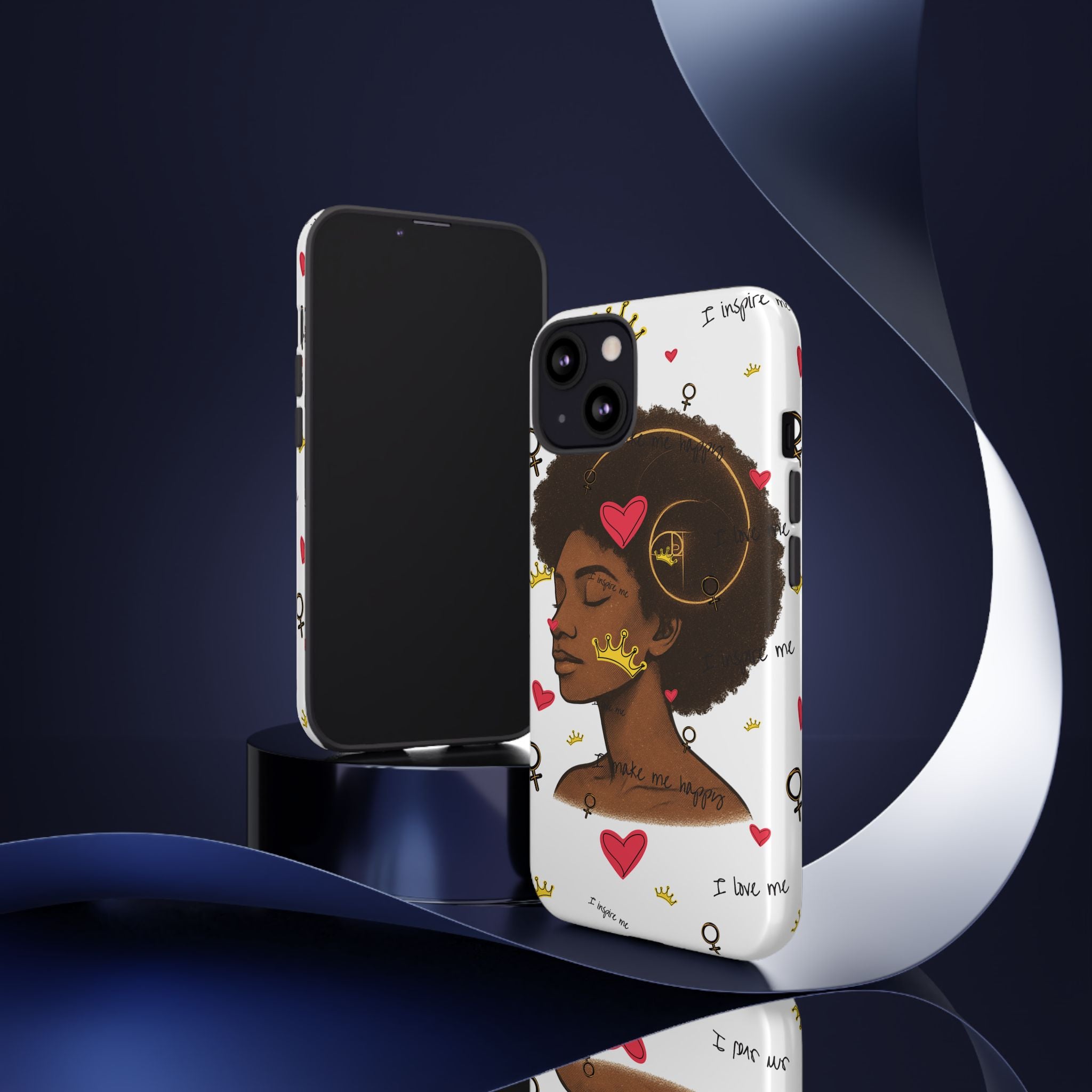 Empowering Phone Case, Inspirational Phone Cover, Unique Gift for Friends, Self-Love Affirmation, Affirmation Case