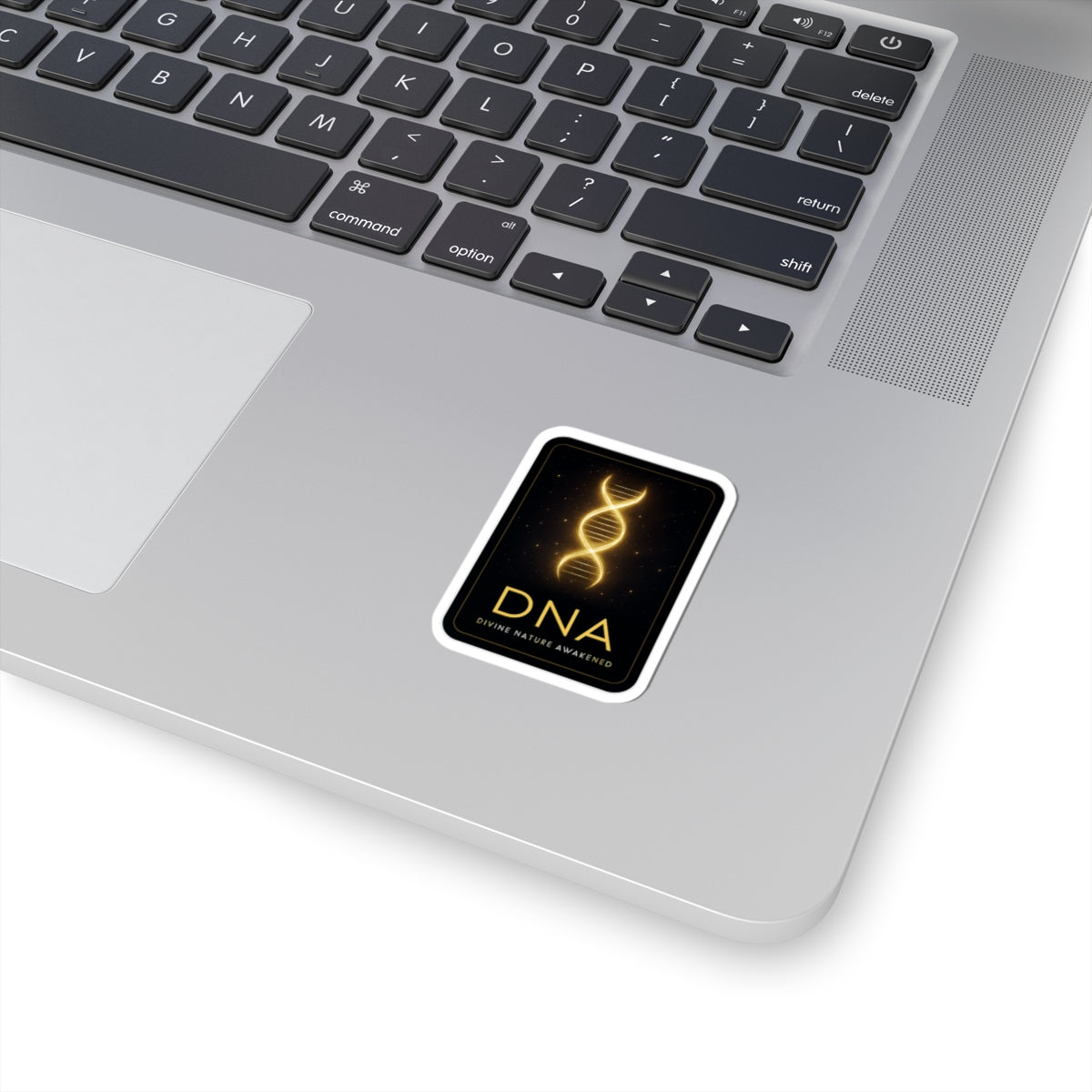 Divine Nature Awakened DNA Stickers - Inspirational Kiss-Cut Decals for Laptops & Journals
