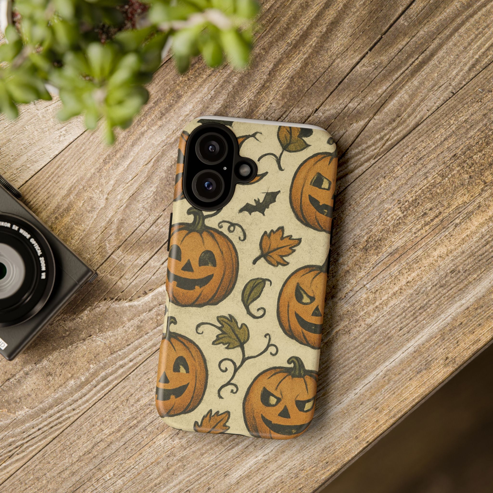 Phone Case - Pumpkin Fun Halloween Design