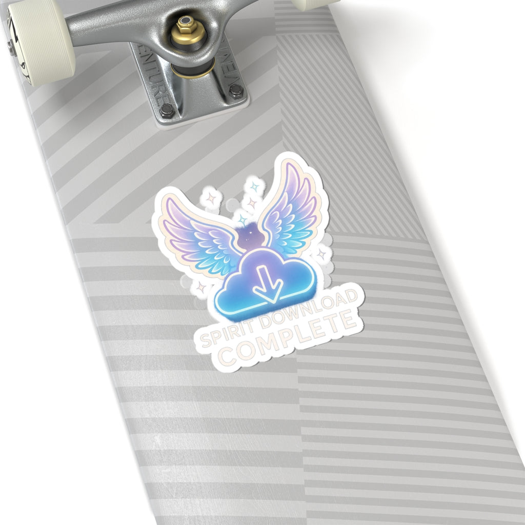 Inspirational Angel Wings Kiss-Cut Stickers - Spirit Download Complete