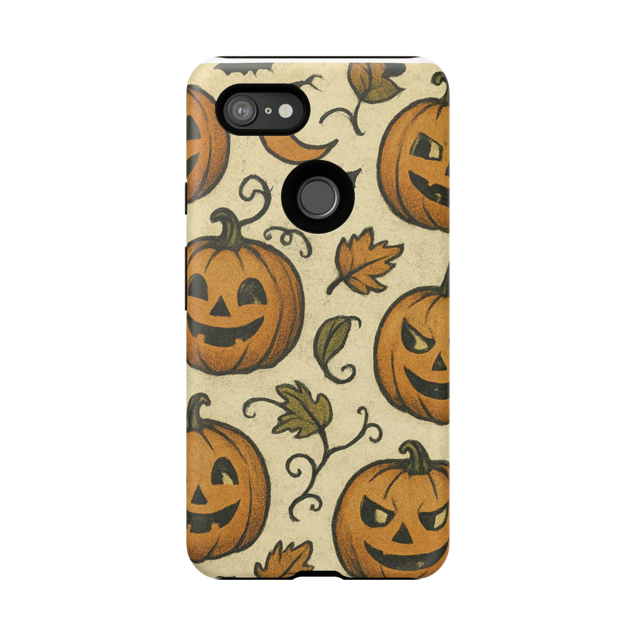Phone Case - Pumpkin Fun Halloween Design