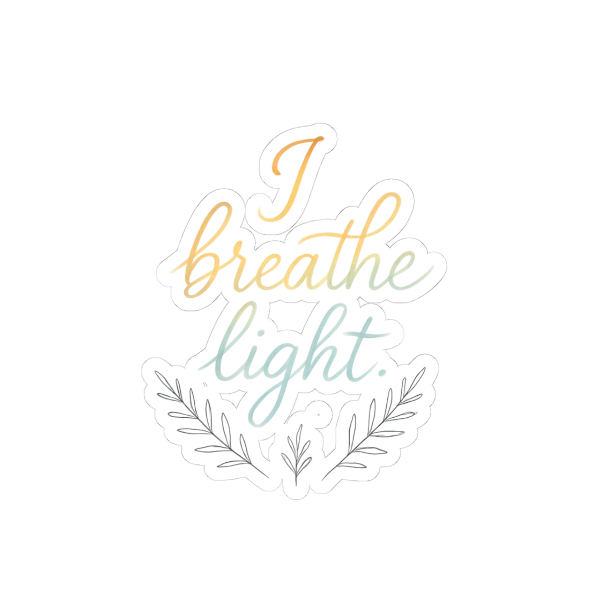 Inspirational Kiss-Cut Stickers for Self-Care, Motivation, Laptop Decals, Journal Accessories, Gift Ideas