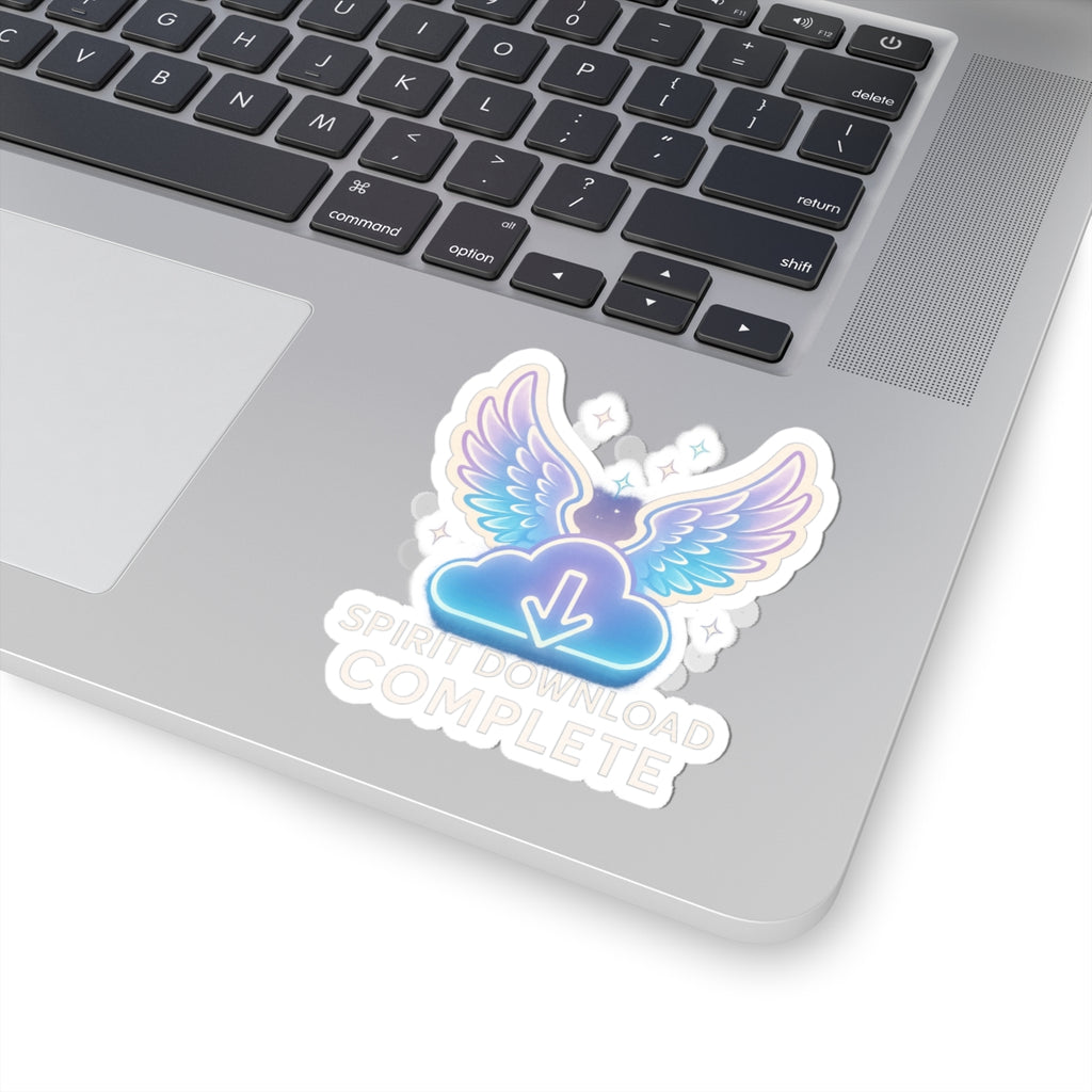 Inspirational Angel Wings Kiss-Cut Stickers - Spirit Download Complete