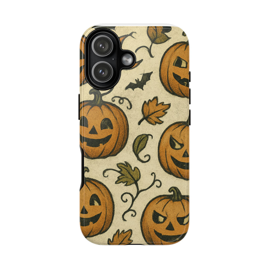 Phone Case - Pumpkin Fun Halloween Design
