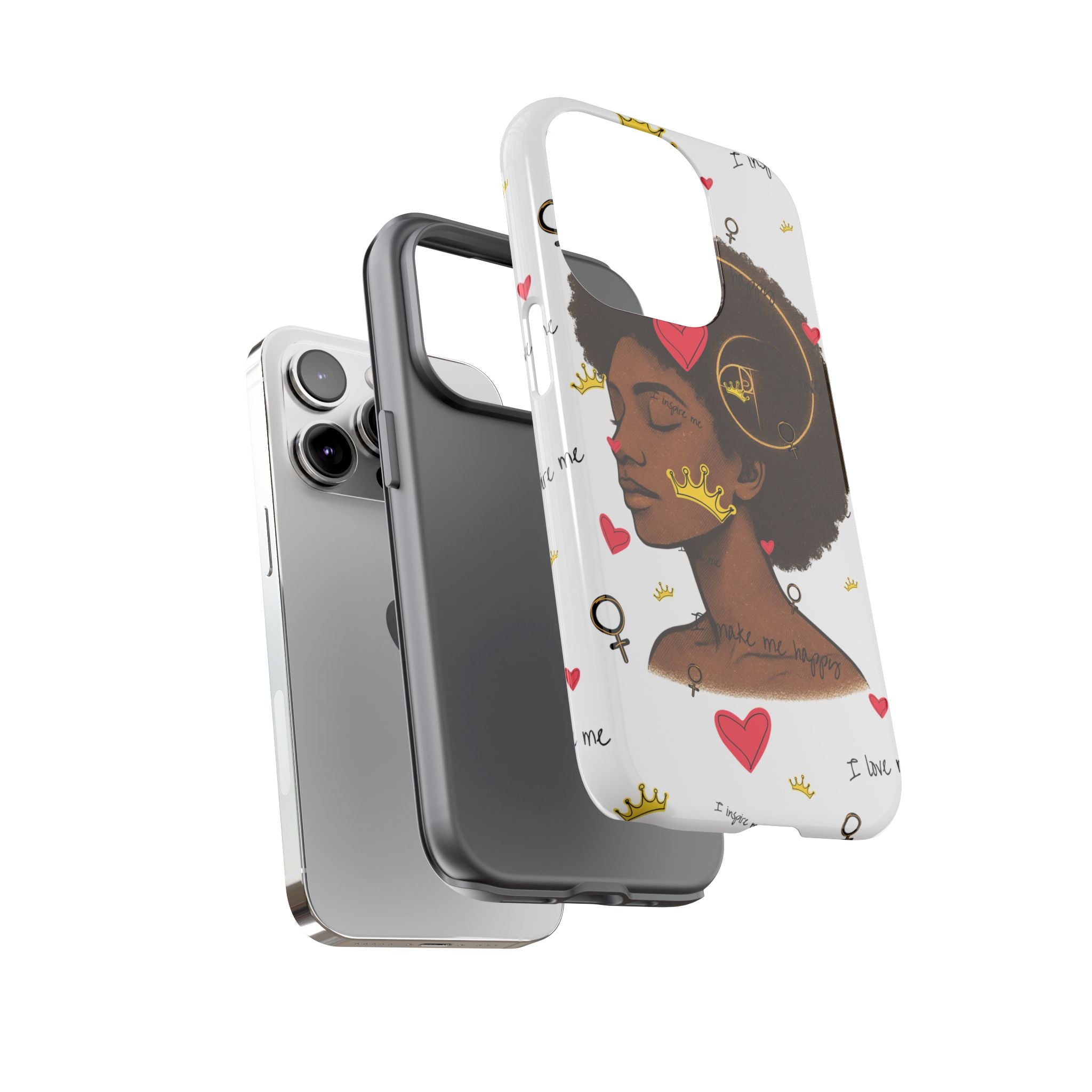 Empowering Phone Case, Inspirational Phone Cover, Unique Gift for Friends, Self-Love Affirmation, Affirmation Case