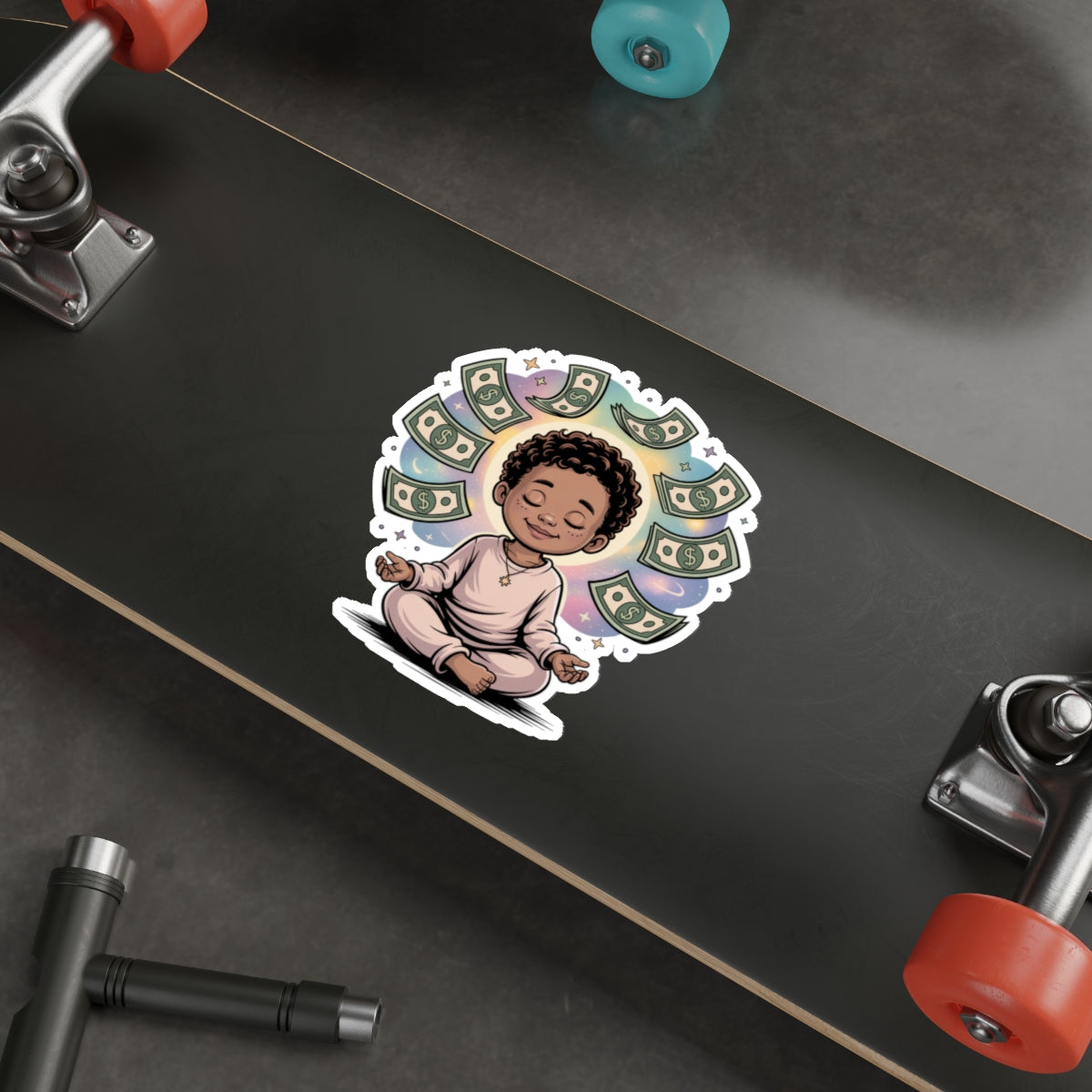 Mindful Wealth Die-Cut Stickers