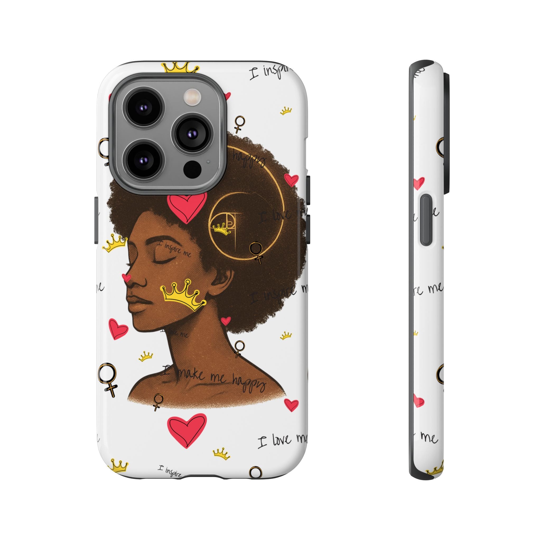 Empowering Phone Case, Inspirational Phone Cover, Unique Gift for Friends, Self-Love Affirmation, Affirmation Case