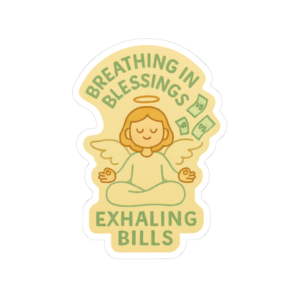 Whimsical Quotes Kiss-Cut Stickers for Positive Vibes