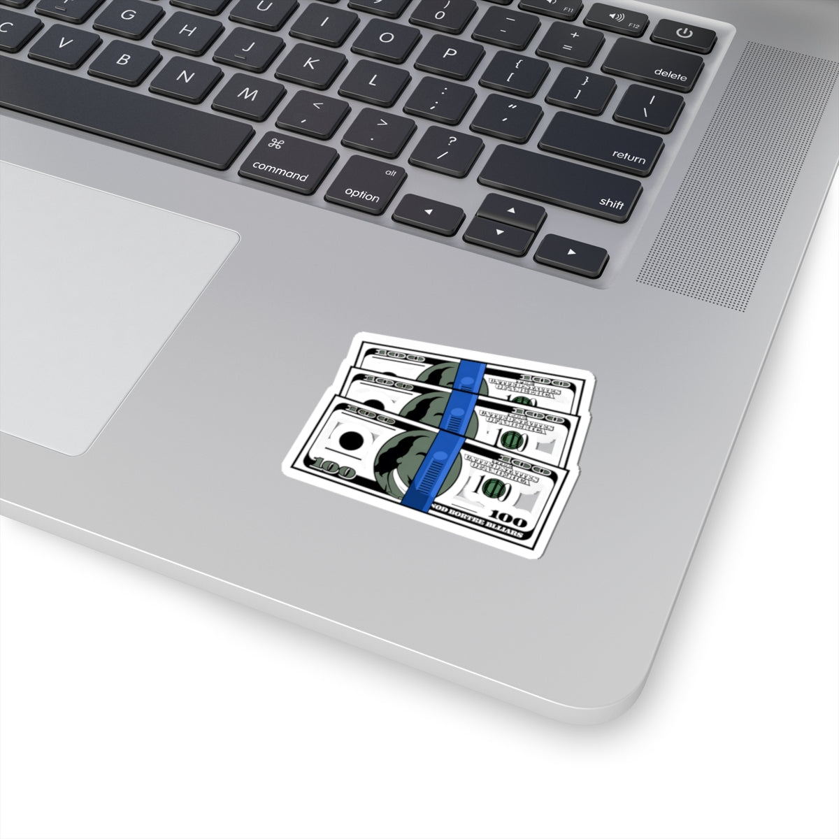 Money-Themed Kiss-Cut Stickers for Laptops, Notebooks, Gifts, Motivation, Party Favors, Financial Goals
