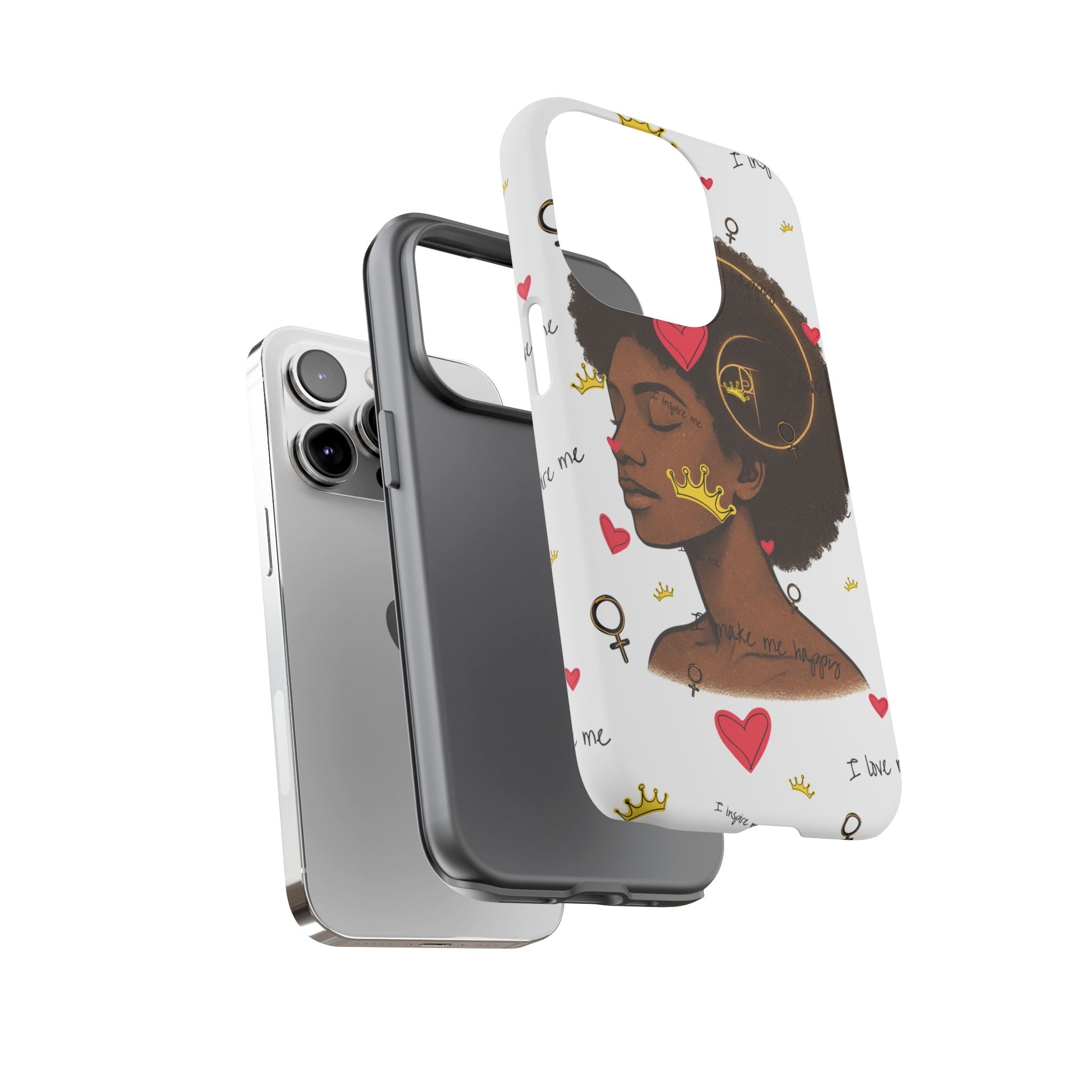 Empowering Phone Case, Inspirational Phone Cover, Unique Gift for Friends, Self-Love Affirmation, Affirmation Case