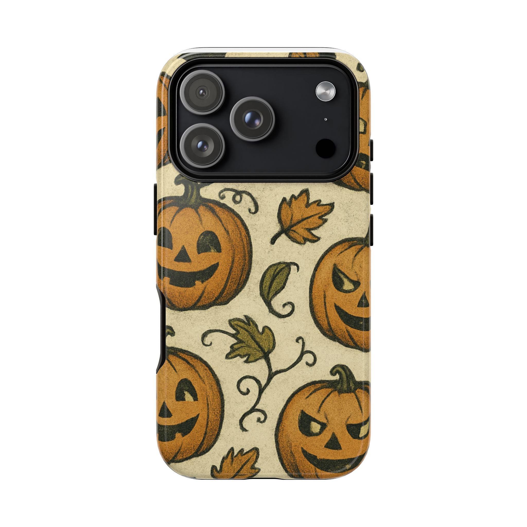 Phone Case - Pumpkin Fun Halloween Design