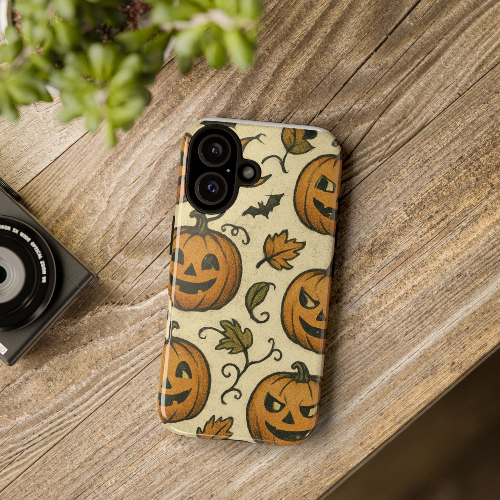 Phone Case - Pumpkin Fun Halloween Design