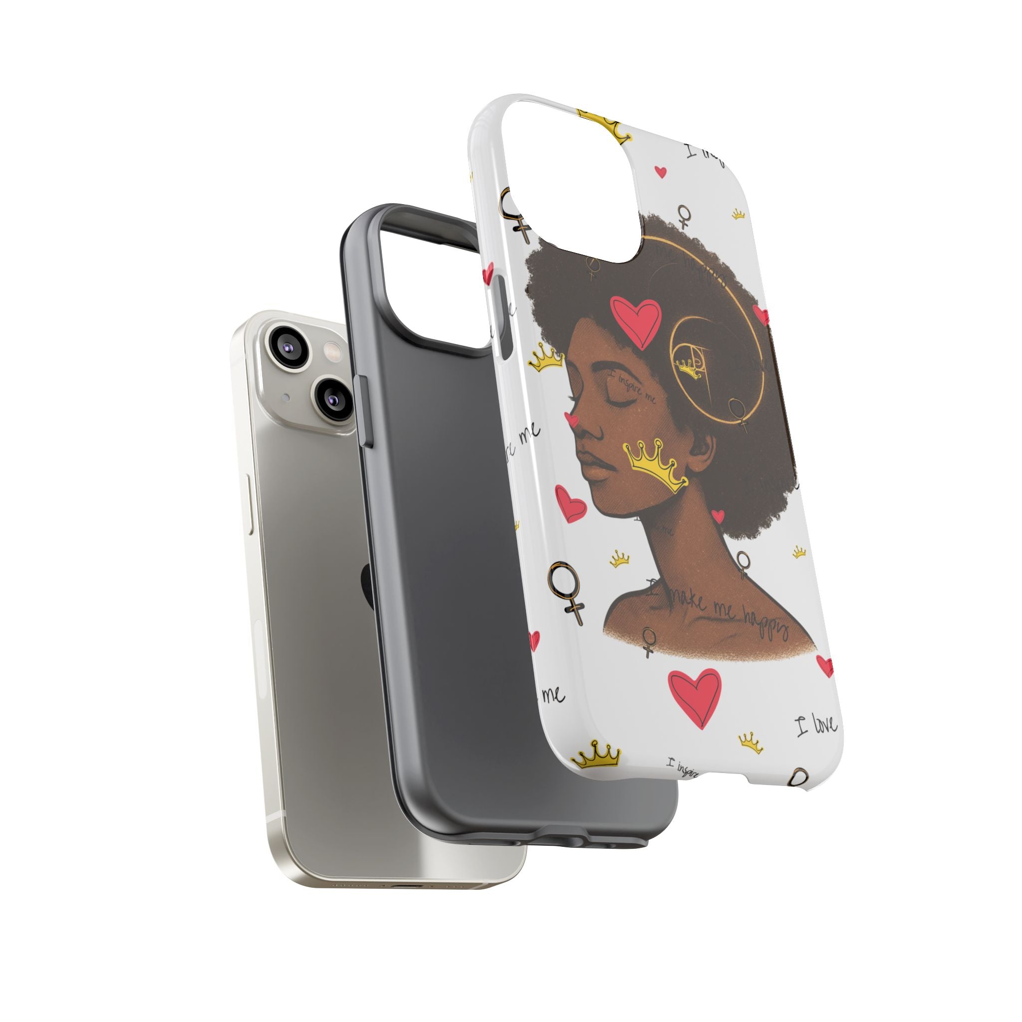 Empowering Phone Case, Inspirational Phone Cover, Unique Gift for Friends, Self-Love Affirmation, Affirmation Case