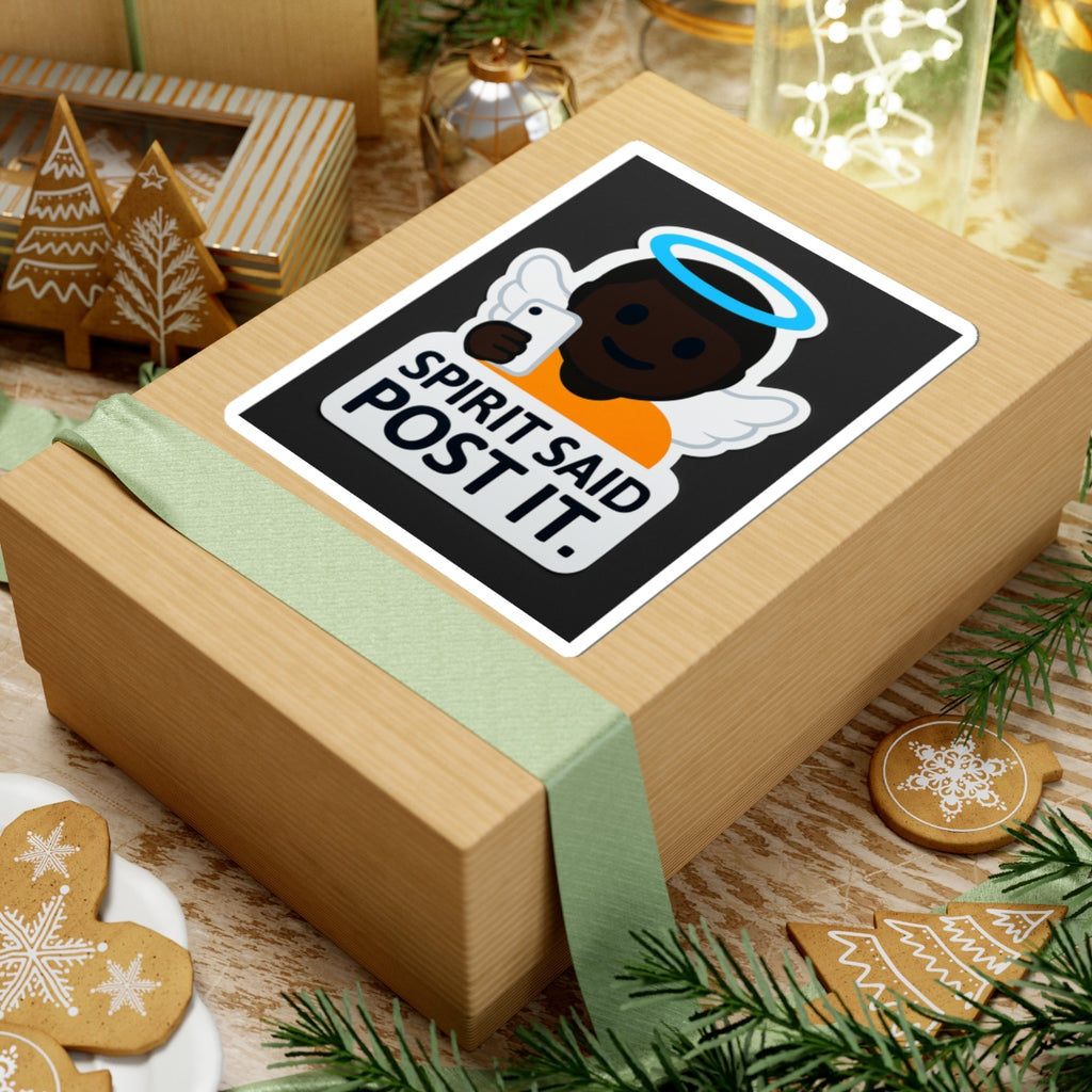 Spirit Said Post It Kiss-Cut Stickers - Fun and Motivational Decals for Daily Inspiration