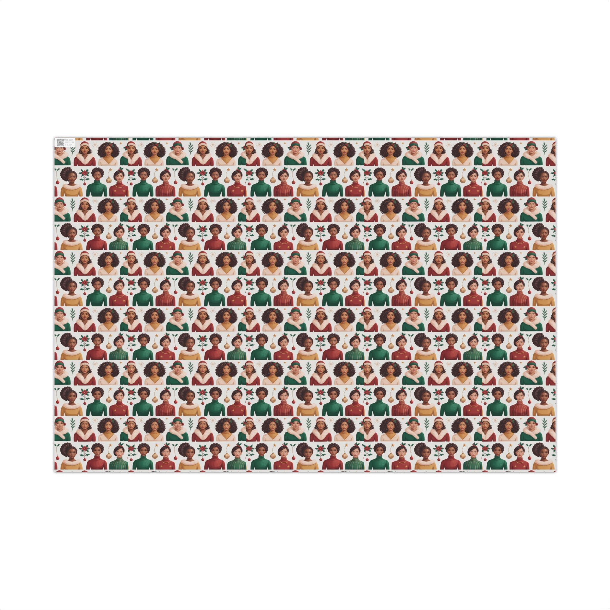 Festive Gift Wrap Paper for Holidays, Eco-Friendly Wrapping, Personalized Gift Wrap,Christmas, Birthdays, Artistic Wrapping Paper