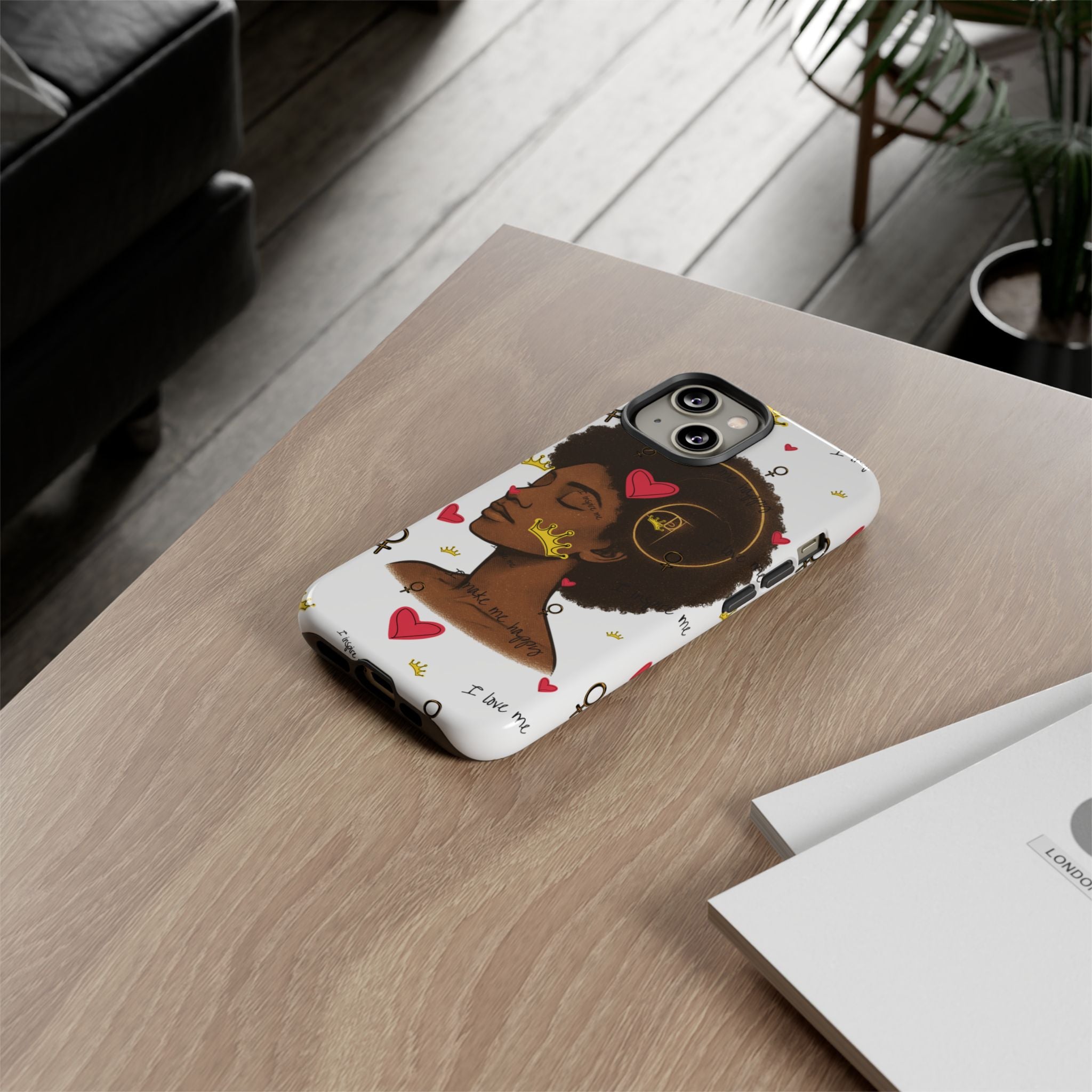 Empowering Phone Case, Inspirational Phone Cover, Unique Gift for Friends, Self-Love Affirmation, Affirmation Case