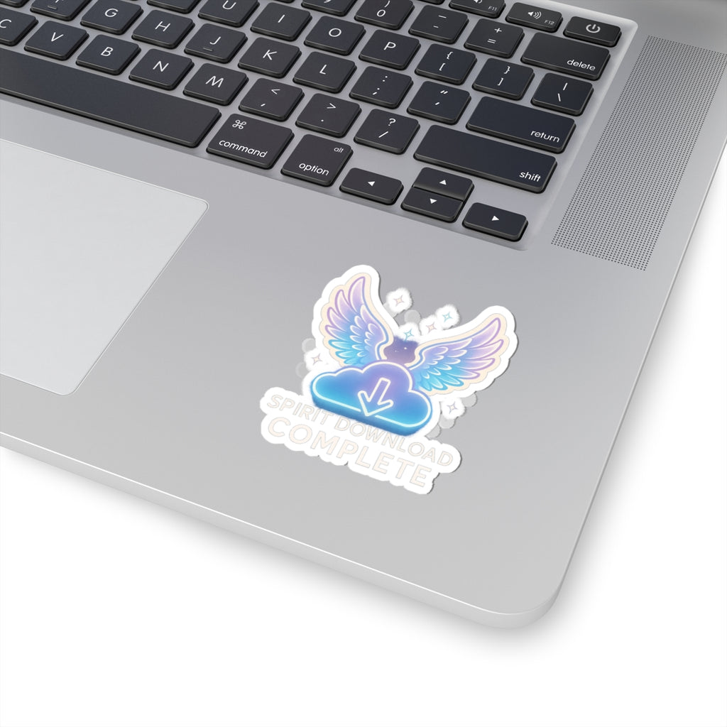 Inspirational Angel Wings Kiss-Cut Stickers - Spirit Download Complete