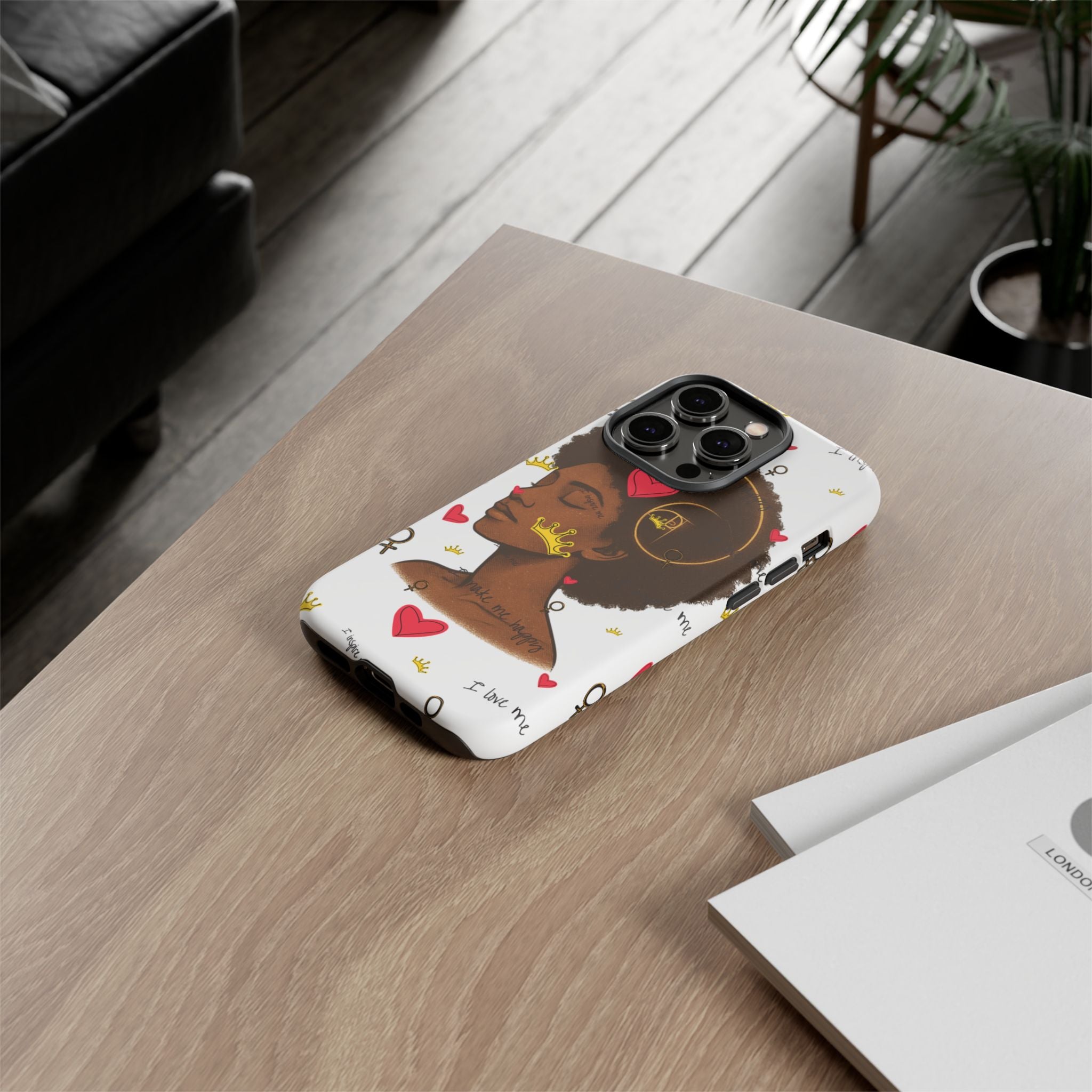 Empowering Phone Case, Inspirational Phone Cover, Unique Gift for Friends, Self-Love Affirmation, Affirmation Case