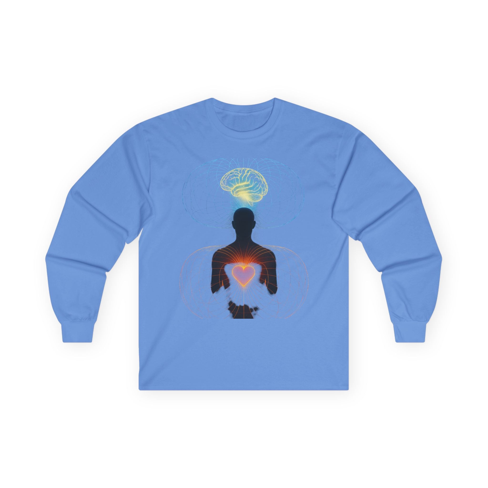 Mindful Energy Unisex Long Sleeve Tee, Spiritual Shirt, Gift for Yoga Lovers, Meditation Apparel, Conscious Living Clothing, Heart [...]