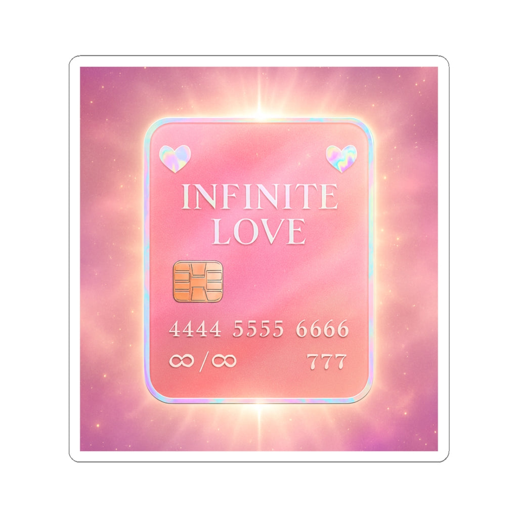 Infinite Love Kiss-Cut Stickers - Perfect for Romantic Gifts & Decor