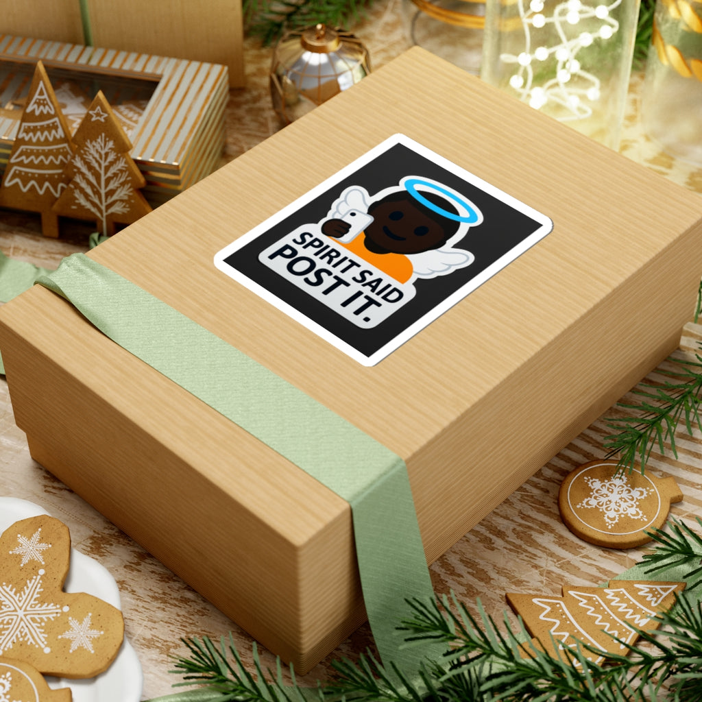 Spirit Said Post It Kiss-Cut Stickers - Fun and Motivational Decals for Daily Inspiration