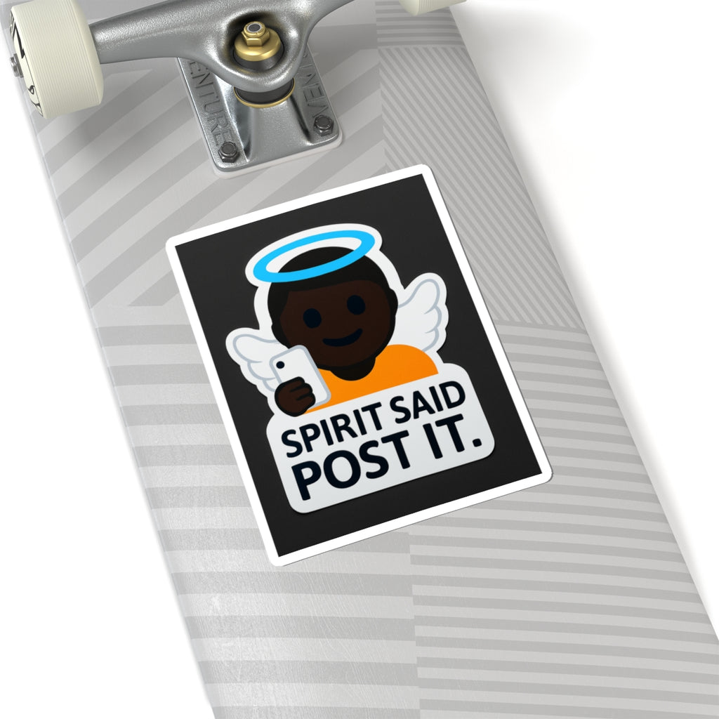 Spirit Said Post It Kiss-Cut Stickers - Fun and Motivational Decals for Daily Inspiration