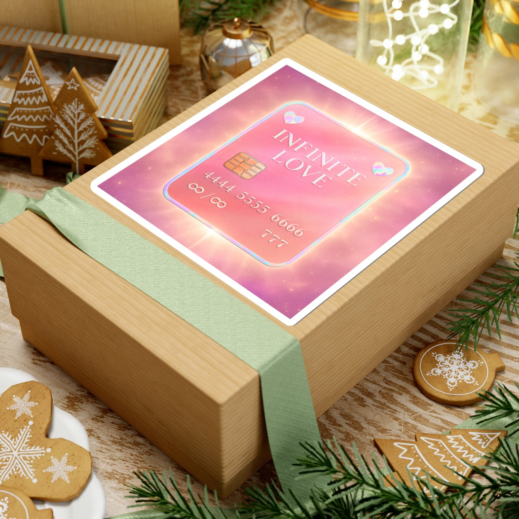 Infinite Love Kiss-Cut Stickers - Perfect for Romantic Gifts & Decor